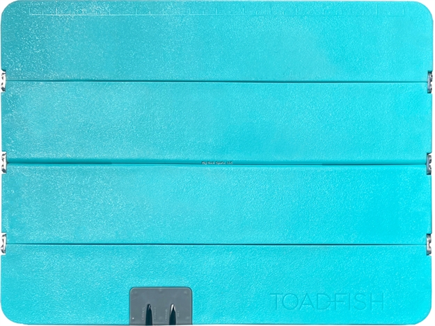 Picture of Toadfish Folding Cutting Board With Built IN Knife Sharpener - Teal