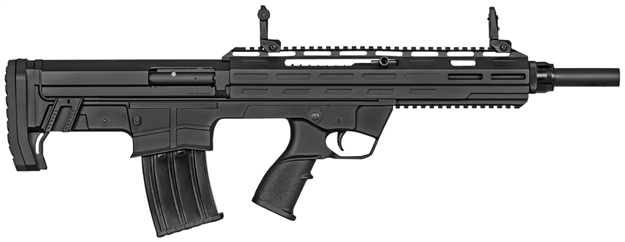 Picture of Tokarev Usa 21000105 Tbp  12 Gauge Semi-Auto 3" 5+1 18.50" Black Steel Barrel, Black Receiver W/Picatinny Rail, Black Bullpup Synthetic Stock TBP12P