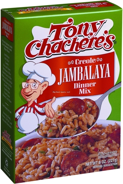 Picture of Tony Chacheres Creole Jambalaya Rice Dinner Mix, 8Oz Box