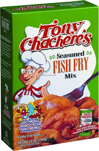 Picture of Tony Chacheres Creole Seasoned Fish Fry Mix, 10Oz Box