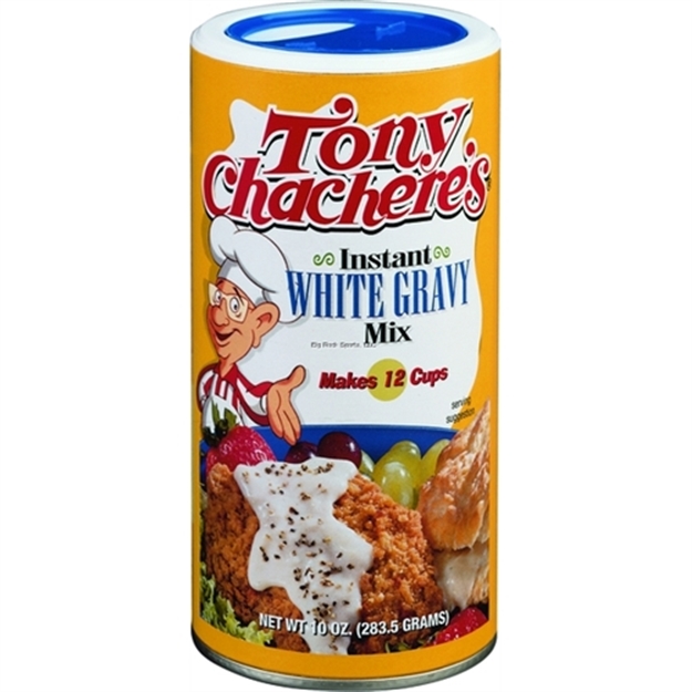 Picture of Tony Chacheres Instant Creole White Gravy Mix, 10Oz Can