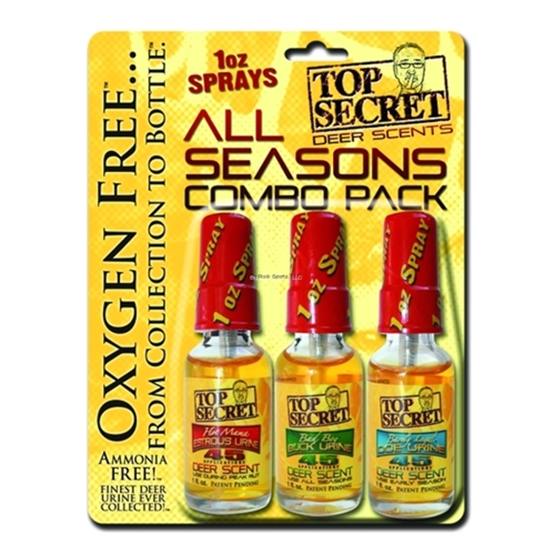 Picture of Top Secret All Season Combo 1Oz Spray 1 Each Hot Mama,Barely Legal,Bad Boy