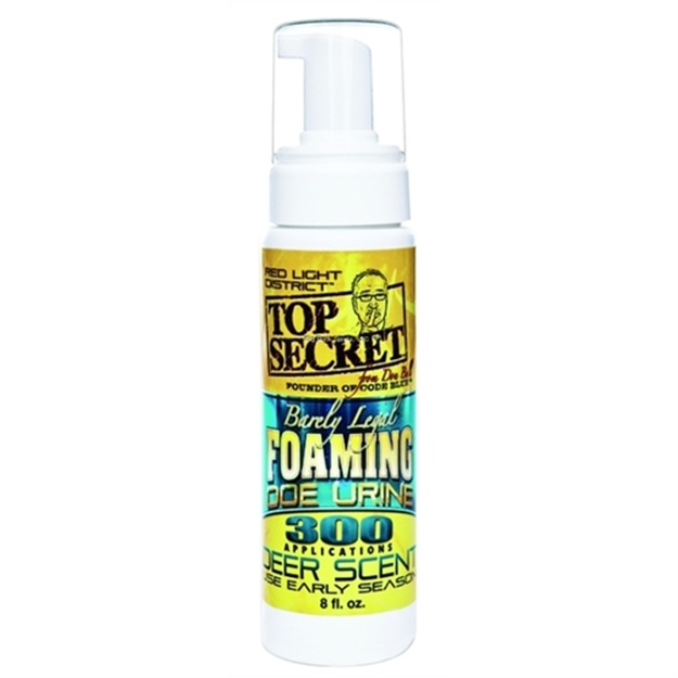 Picture of Top Secret Barely Legal Foam Deer Scent 8Oz