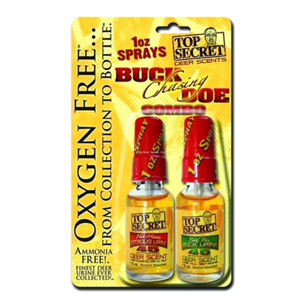 Picture of Top Secret Buck Chasing Doe Combo 1Oz Spray 1 Each Hot Mama,Bad Boy
