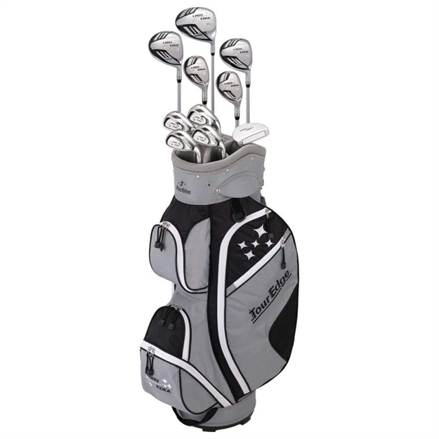 Picture of Tour Edge 2020 Lady Edge Full Set Black Grey White Petite LWSRGL11.BB-1