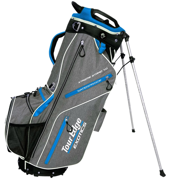 Picture of Tour Edge Exotics Xtreme Stand 7.0 Bag-Heath-Blue-White UBAE7SB07