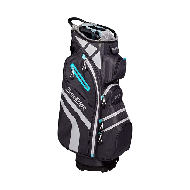 Picture of Tour Edge Hot Launch Hl4 Ladies Golf Cart Bag-Silver Blue Black