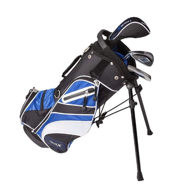 Picture of Tour X Size 0 3Pc JR Golf Set W/Stand Bag LH