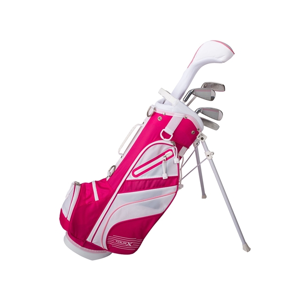 Picture of Tour X Size 1 Pink 5Pc JR Golf Set W Stand Bag 21530