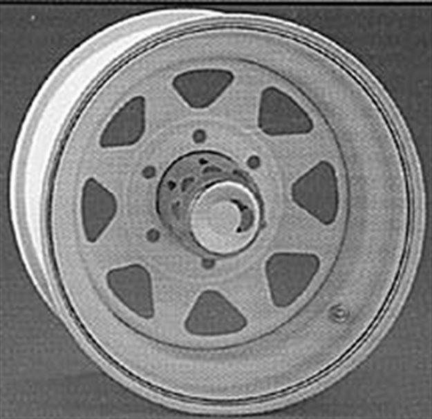 Picture of Towmaster Rim 12X4 1/2 Spk5hl