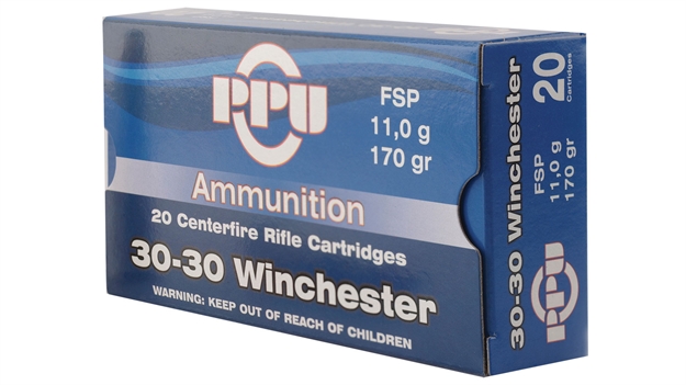 Picture of Ppu Rifle Ammo 30-30 Win, Sp, 150 Grains, 2390 Fps, 20, Boxed