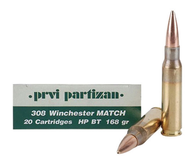 Picture of TR & Z Usa 308Win 168Gr HP BT 20/Bx