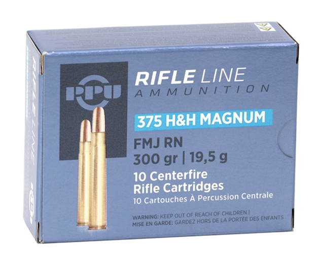 Picture of TR & Z Usa 375H&H Mag 300Gr Fmj 10Bx PP375F