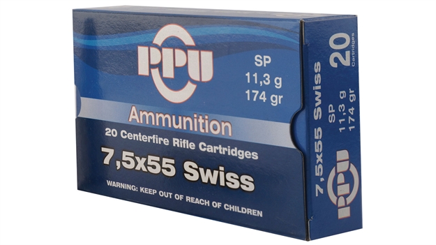 Picture of TR & Z Usa 7.5X55s 174Gr SP 20/Bx