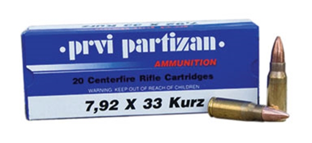 Picture of TR & Z Usa 7.92Kurz 124 GR Fmj