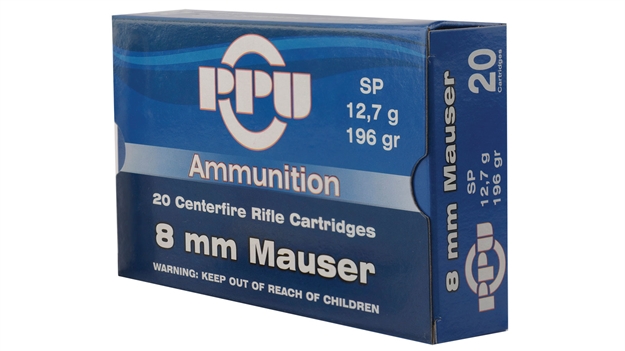 Picture of TR & Z Usa 8Mm Mauser 196Gr SP