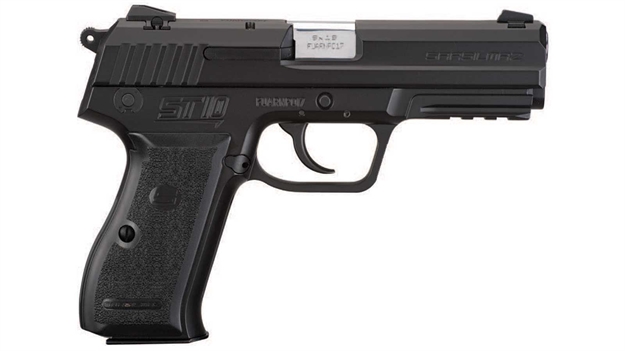 Picture of Sarsilmaz 9Mm Semi-Auto Pistol,4.4" Bbl, Blued Steel Frame And Slide, Drop Safety Firing Pin Block,Picatinny Rail17+1