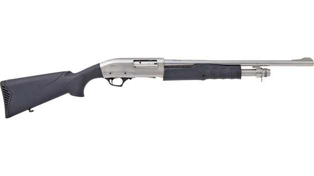 Picture of  Silver Eagle Arms Xp1220m XP Marine 12 Gauge 20" 4+1 3" Silver Marinecote Black Right Hand