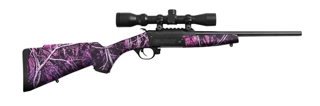 Picture of Trad Cr1220079 Crackshot W/Scope BO 22Lr 16.5" 1Rd Syn Muddy Girl Stk