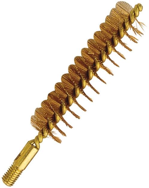 Picture of  Traditions A1278 Cleaning Brush  .50-.54 Cal Muzzleloader Firearm 10/32 Thread Brass Bronze Bristles 040589127804