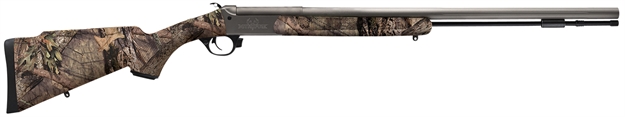 Picture of  Traditions Cr841104416 Nitrofire Vapr 50 Cal 209 Primer 26" Gray Cerakote Fluted & Tapered Barrel, Drilled & Tapped Receiver, Mossy Oak Break-Up Country Fixed Synthetic Stock 040589029696