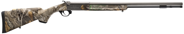 Picture of Traditions Cr841104421 Nitrofire Vapr 50 Cal 209 Primer 26" Gray Cerakote Fluted & Tapered Barrel, Drilled & Tapped Receiver, Realtree Edge Fixed Synthetic Stock CR584110440 040589029641