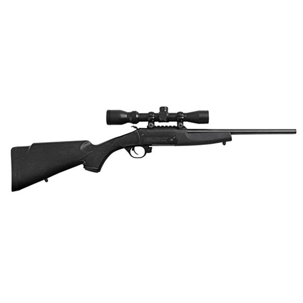 Picture of Traditions Crackshot Single Shot Rifle Combo 22Lr Black Synthetic 16.5" Bbl 4X32 Scope