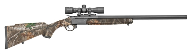 Picture of  Traditions Crx62200621 Crackshot Xbr Package 22 Cal/27 Long Cal 16.50"-20" Blued Barrel, Realtree Edge Stock Includes Two Barrels, 4X32 Scope, Three Firebolt Arrows 040589029375