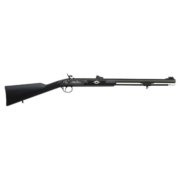 Picture of  Traditions R3300850 Deerhunter  50 Cal Percussion 24" Blued Octagon Barrel, Black Synthetic Stock