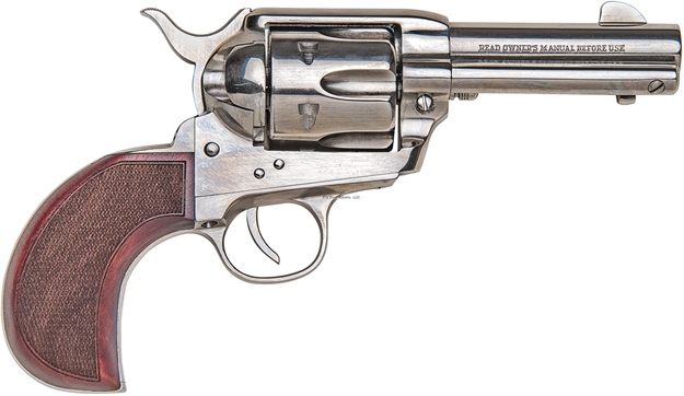 Picture of Traditions Frontier Series 3.5" Barrel, .357 Magnum, Nickel Finish, Birds Head Checkered Grip