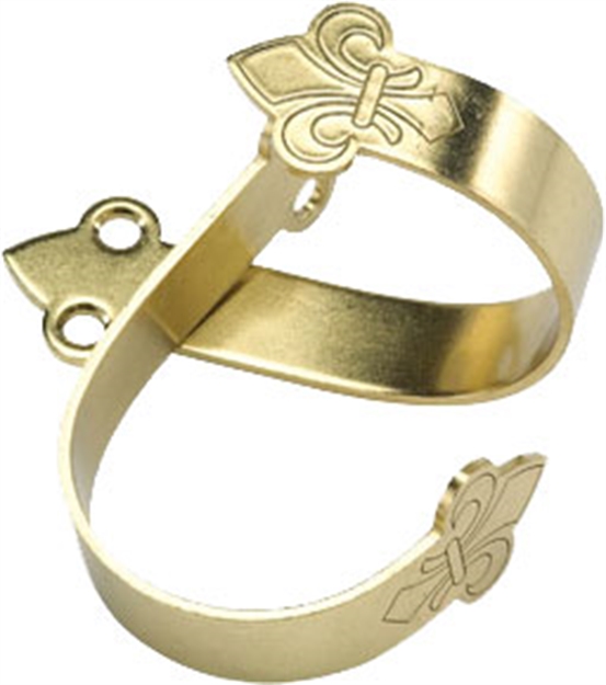 Picture of Traditions Gun Hangers Brass Curved With Felt Lining A1701 040589009728