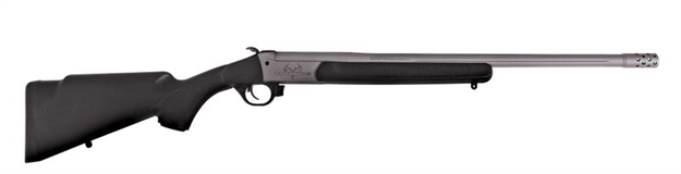 Picture of  Traditions Cr351130r Outfitter G3 35 Rem 1Rd 22", Stainless Cerakote Barrel/Rec, Black Synthetic Stock
