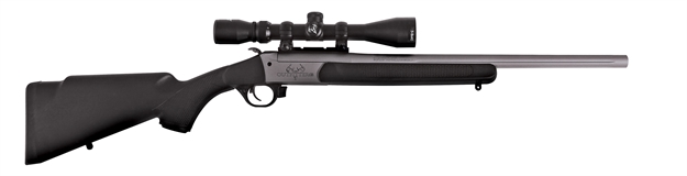Picture of Traditions Outfitter G3 Single Shot Rifle, Syn Black, Cerakote, 44Mag, 22" Barrel With 3-9X40 Scope CR5-441130