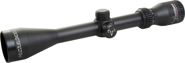 Picture of  Traditions A1143rir Muzzleloader Scope  3-9X 40Mm Matte Finish Illuminated Range Finding Reticle