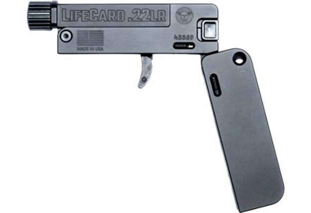 Picture of Trailblazer Firearms Lifecard 22Lr Single Shot Threaded Barrel BL LC1-T 850006047628