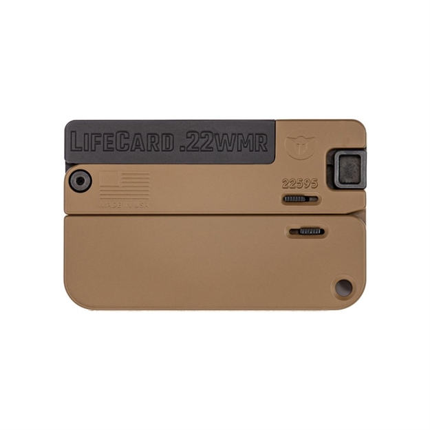 Picture of Trailblazer Firearms Tbzr Lifecard 22Wmr Aluminum Brown LC2-BBN 850006047321