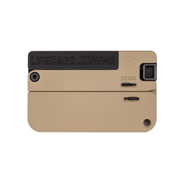 Picture of Trailblazer Firearms Tbzr Lifecard 22Wmr Aluminum Tan LC2-MT