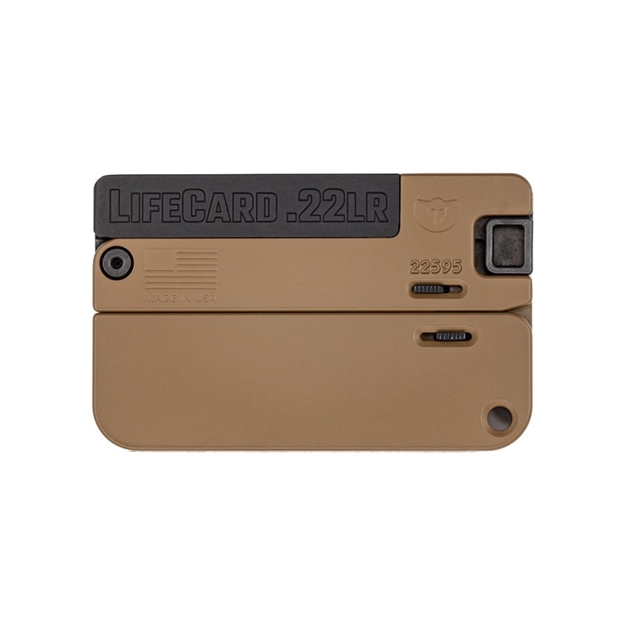 Picture of Trailblazer Firearms Tbzr Lifecard 22Lr Polymer Handle Brown LC1-P-BBN 850006047482