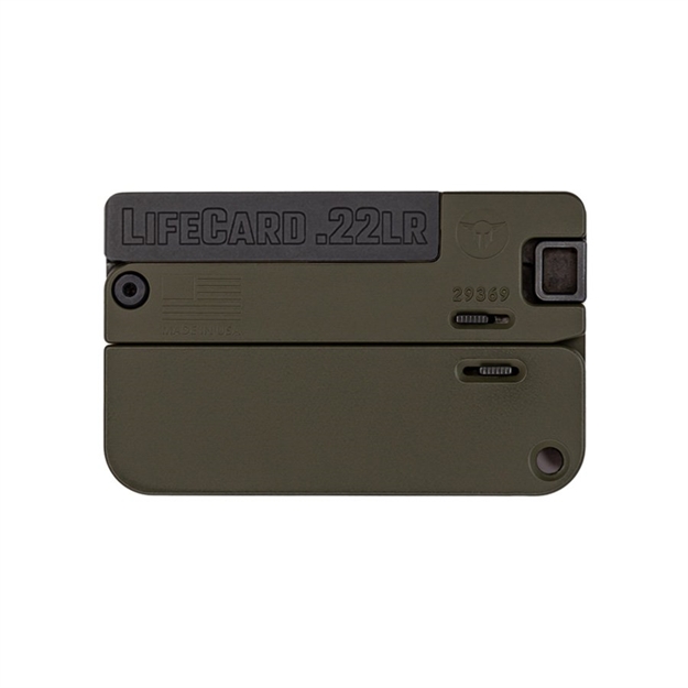 Picture of Trailblazer Firearms Tbzr Lifecard 22Lr Polymer Handle OD Grn LC1-P-ODG