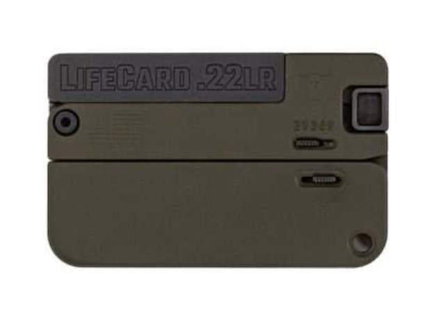 Picture of Trailblazer Firearms Tbzr Lifecard 22Lr Polymer Handle OD Grn LC1-P-ODG 850006047505
