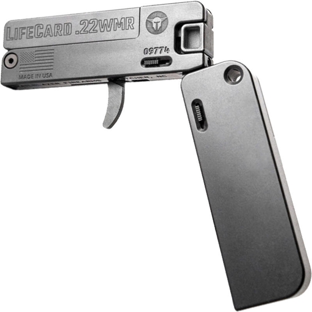 Picture of Trailblazer Firearms Tbzr Lifecard 22Wmr /22Lr Aluminum Black LC2-CB