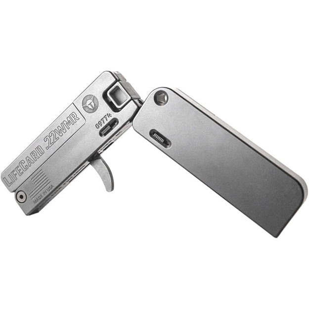 Picture of Trailblazer Firearms Tbzr Lifecard 22Wmr Aluminum Sniper Grey LC2-SG 850006047116