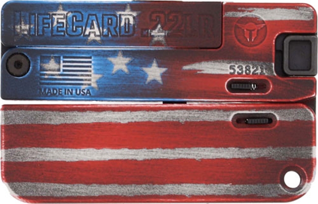 Picture of Trailblazer Lifecard 22Wmr Single Shot American Flag LC2-GBA 850064122299