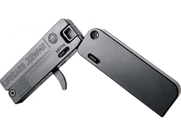 Picture of Trailblazer Firearms Tbzr Lifecard 22Wmr Aluminum Black LC2