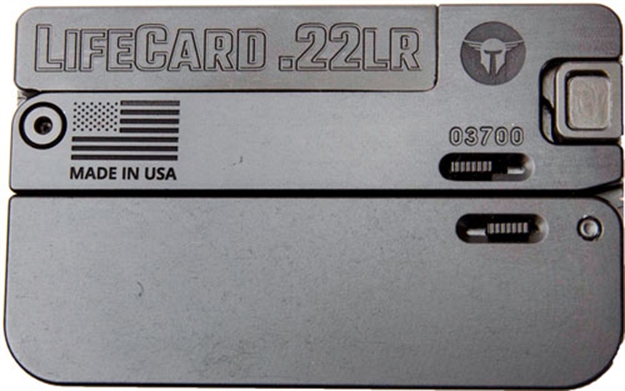 Picture of Trailblazer Firearms Tbzr Lifecard 22Wmr Aluminum Black LC2