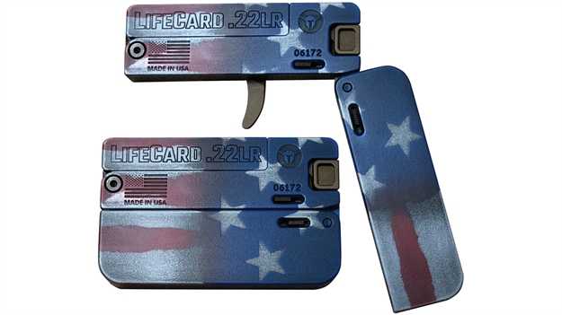 Picture of Trailblazer Lifecard Flag 22Lr 2.5" 1Rd
