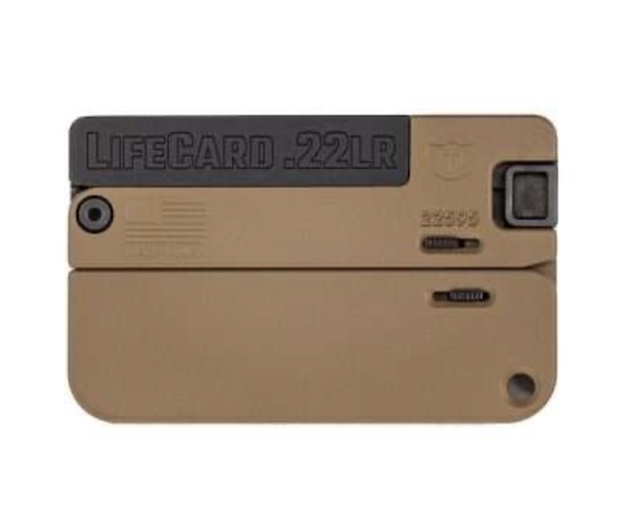 Picture of Trailblazer Firearms Tbzr Lifecard 22Wmr Aluminum Brown LC2-BBN 850006047321