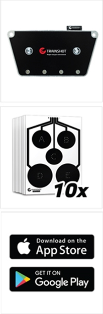 Picture of Trainshot Orginal Kit 1-Bluetooth Unit 10-Targets! TSUSA-0110