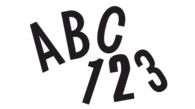 Picture of Transfer Monogram Company Dyer Blk Ltr U