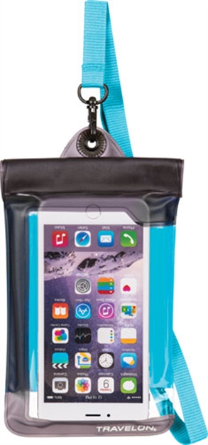 Picture of Travelon Waterproof Smart Phone/Camera Pouch Blue
